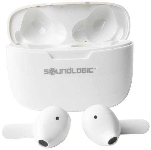 Soundlogic touch In Ear Kopfhörer Bluetooth® Weiß von Soundlogic