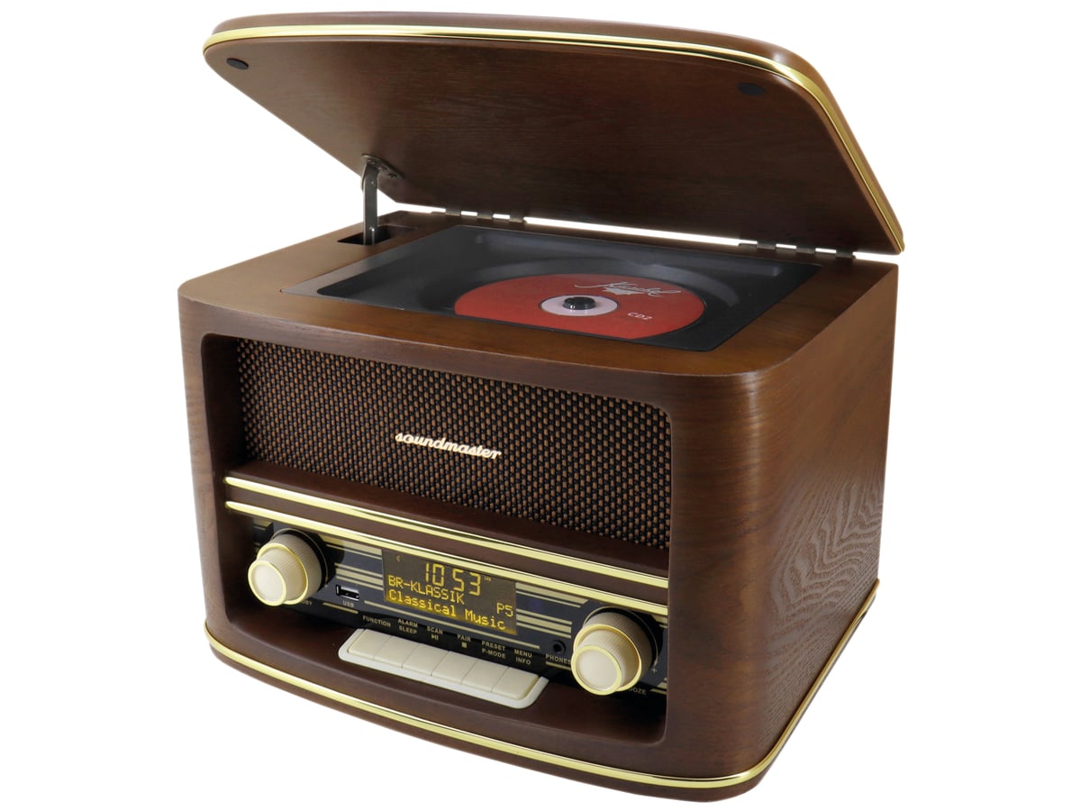 SOUNDMASTER CLASSIC LINE Stereoanlage NR961, Nostalgie SOUNDMASTER CLASSIC LINE Stereoanlage NR961, Nostalgie von Soundmaster Classic Line