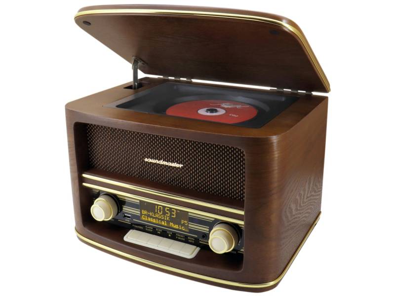 SOUNDMASTER CLASSIC LINE Stereoanlage NR961, Nostalgie von Soundmaster Classic Line