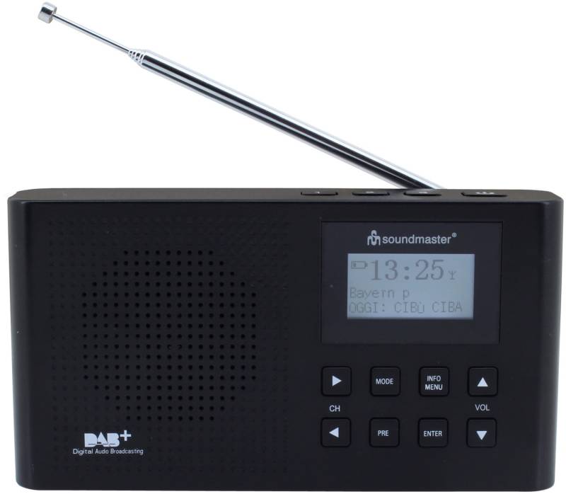 DAB160SW Portables Radio schwarz von Soundmaster