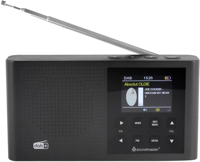 DAB165SW Portables Radio schwarz von Soundmaster