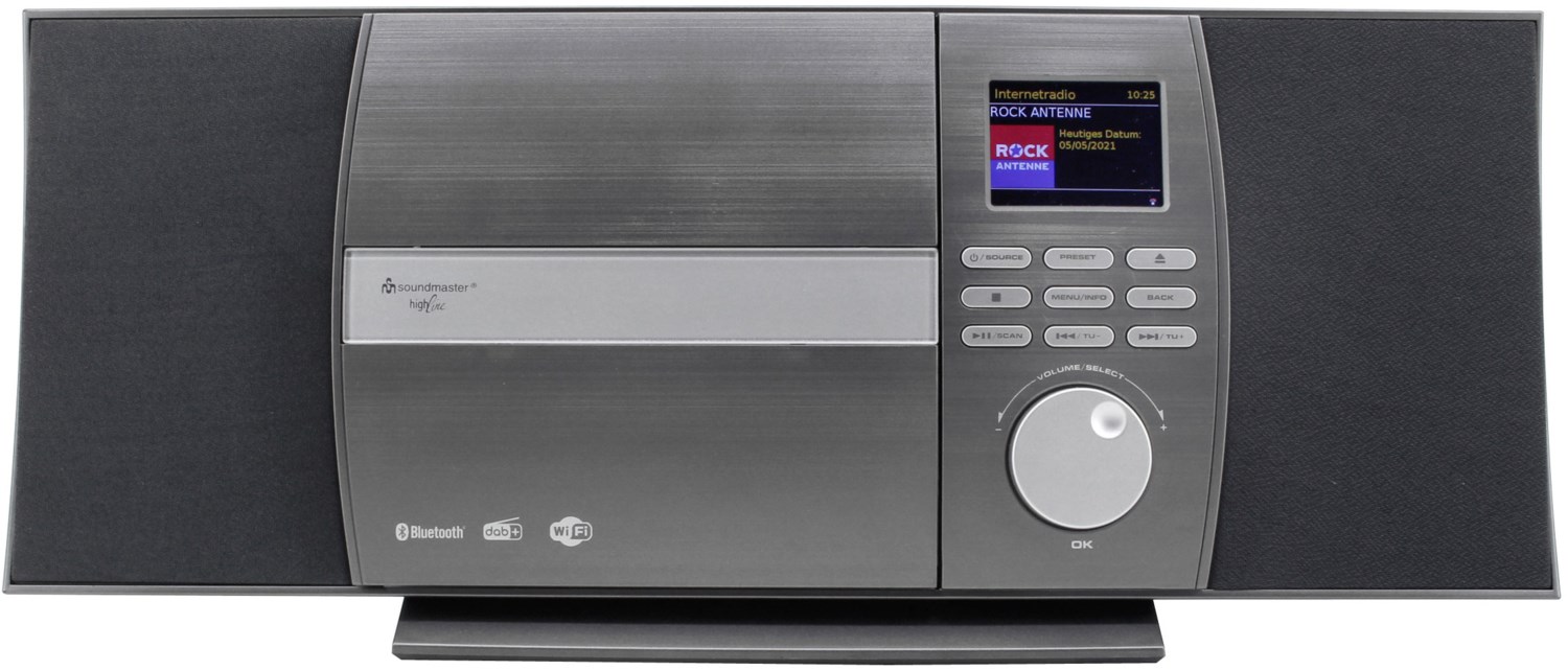 ICD1010AN Design Audio-System anthrazit ICD1010AN Design Audio-System anthrazit von Soundmaster