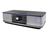 ICD2023SW Stereo-Musikanlage mit WLAN-Internet/DAB+/FM-Radio, CD/MP3, USB, Bluetooth®, LED-Licht von Soundmaster