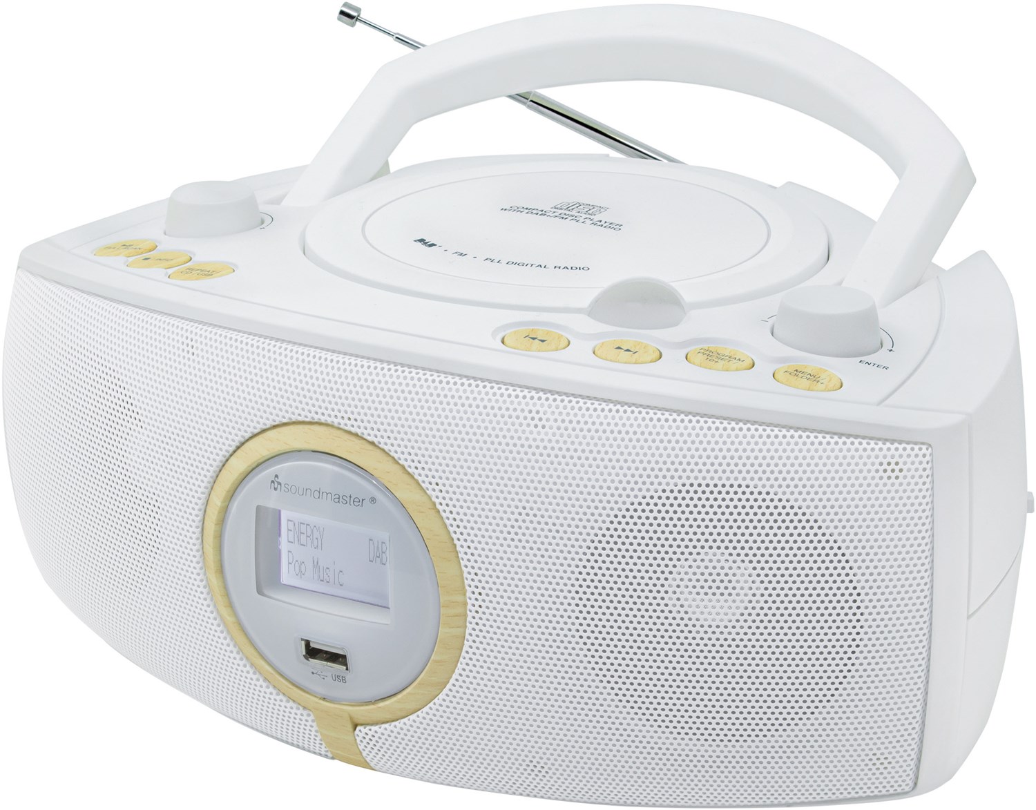 SCD1500WE CD/Radio-System weiß SCD1500WE CD/Radio-System weiß von Soundmaster