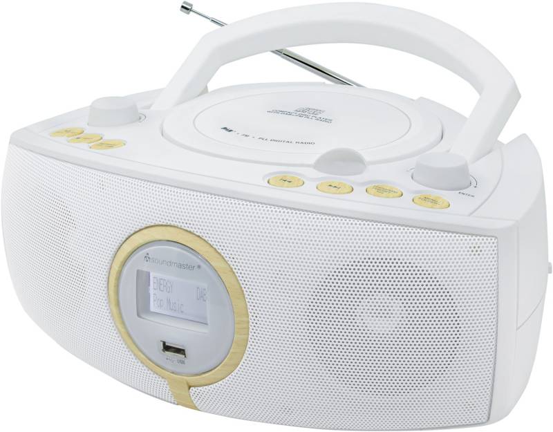SCD1500WE CD/Radio-System weiß von Soundmaster
