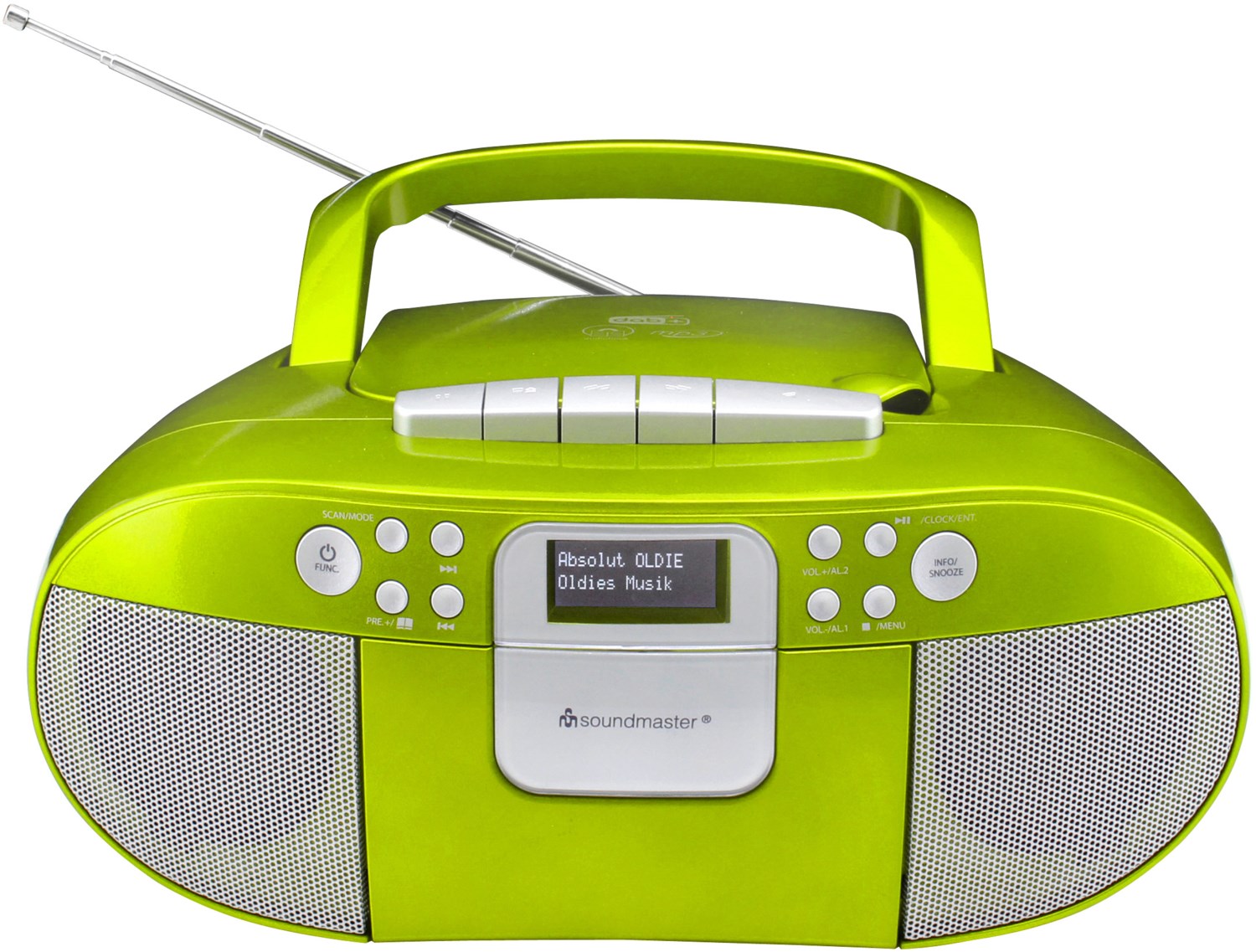 SCD7800GR CD/Radio-System grün SCD7800GR CD/Radio-System grün von Soundmaster