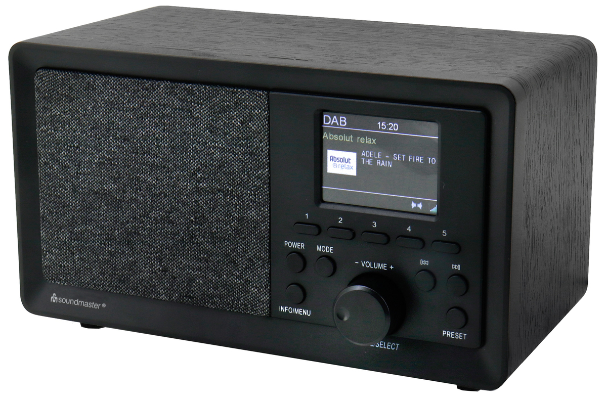 SOUNDMASTER DAB+/UKW-RDS Radio DAB350SW SOUNDMASTER DAB+/UKW-RDS Radio DAB350SW von Soundmaster
