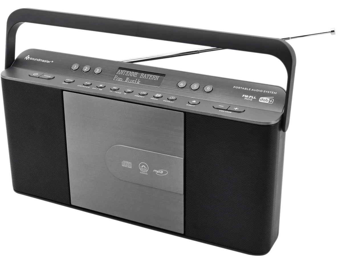 SOUNDMASTER DAB+/UKW Radio RCD1870SW, mit CD-Player SOUNDMASTER DAB+/UKW Radio RCD1870SW, mit CD-Player von Soundmaster