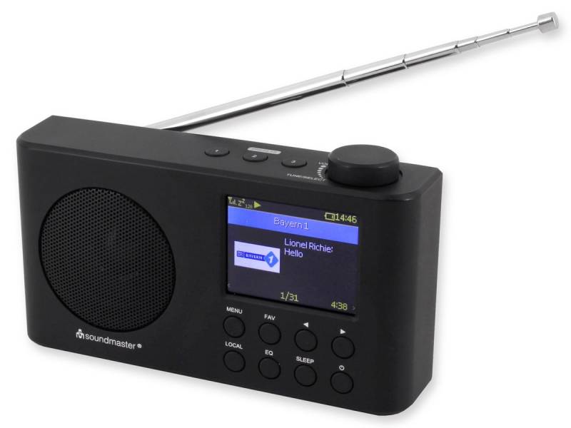 SOUNDMASTER Internetradio IR6500SW, DAB+, Bluetooth, schwarz von Soundmaster