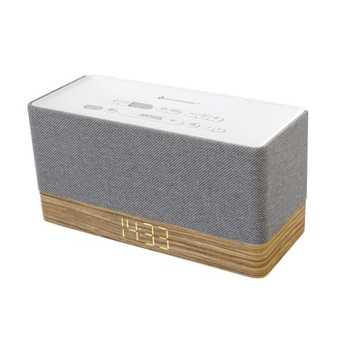 Soundmaster UR630WE Radiowecker Radio Bluetooth AUX-IN USB-Ladefunktion dimmbar Gangreserve von Soundmaster