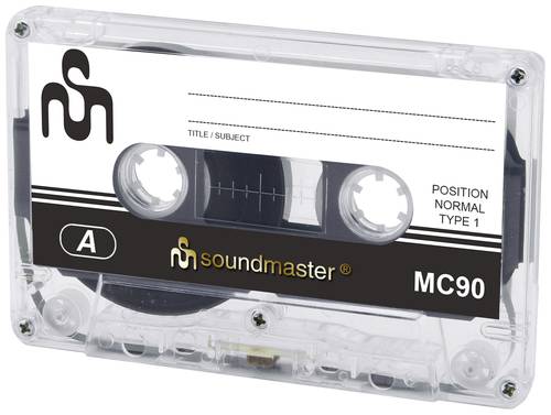 Soundmaster Audiokassette 90 min 5er Set von Soundmaster