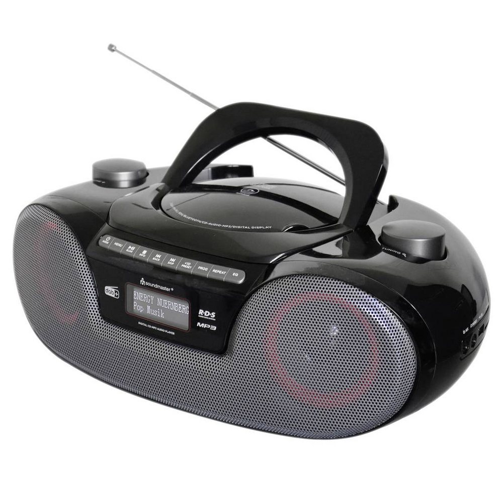 Soundmaster DAB+ CD/MP3 Boombox mit USB in Radio Soundmaster DAB+ CD/MP3 Boombox mit USB in Radio von Soundmaster