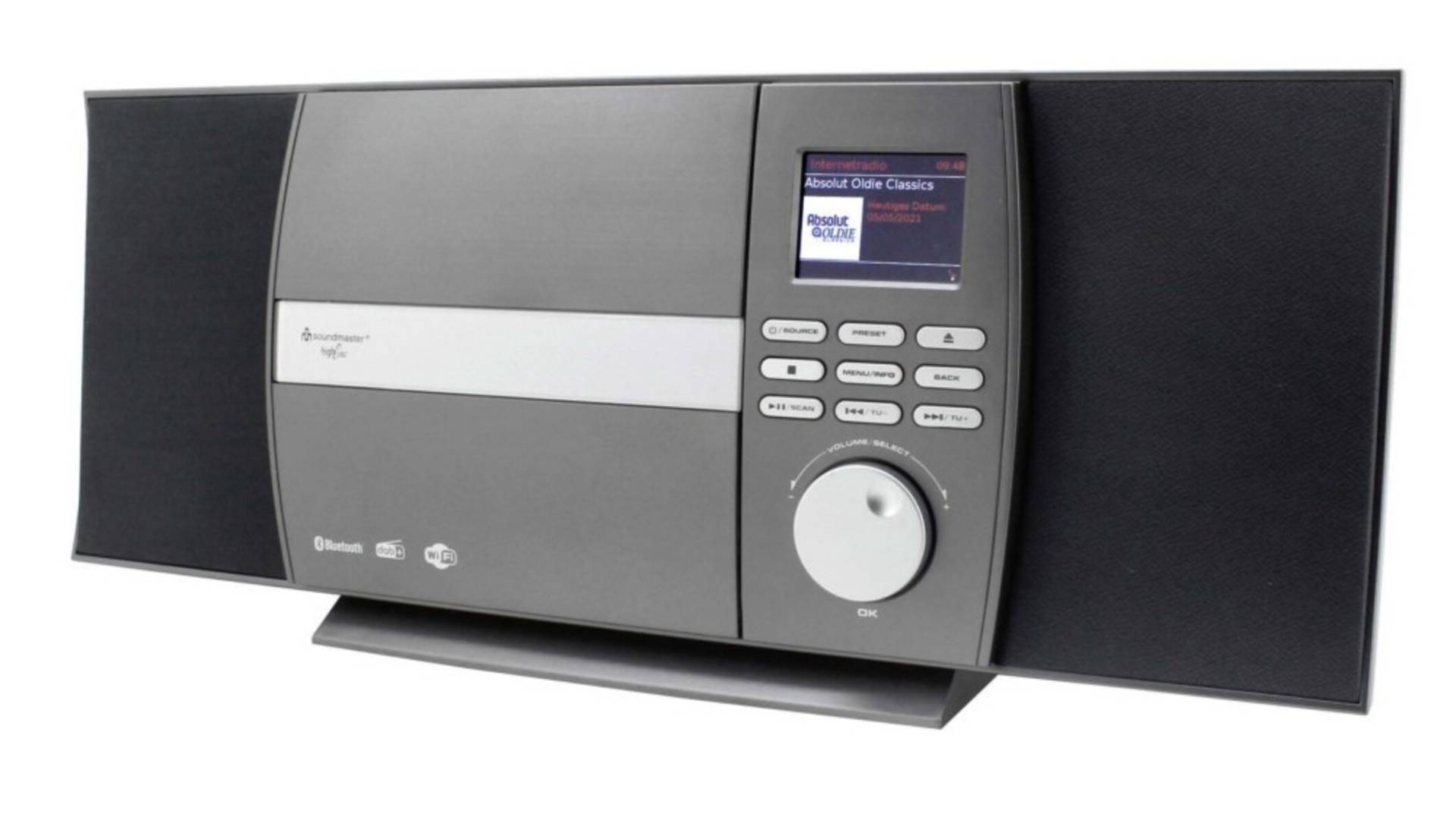 Soundmaster DAB+Hybrid/Internetradio ICD1010AN Anthrazit Soundmaster DAB+Hybrid/Internetradio ICD1010AN Anthrazit von Soundmaster