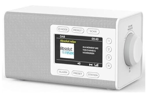 Soundmaster DAB900 Digitalradio mit DAB+ & UKW/FM, Bluetooth & Wecker, Farbe:weiß Soundmaster DAB900 Digitalradio mit DAB+ & UKW/FM, Bluetooth & Wecker, Farbe:weiß von Soundmaster
