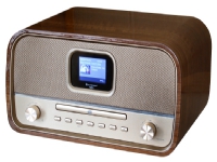 Soundmaster DAB970BR1, Home-Audio-Minisystem, Gold, Holz, 30 W, DAB+,FM, MP3, CD,CD-R,CD-RW von Soundmaster