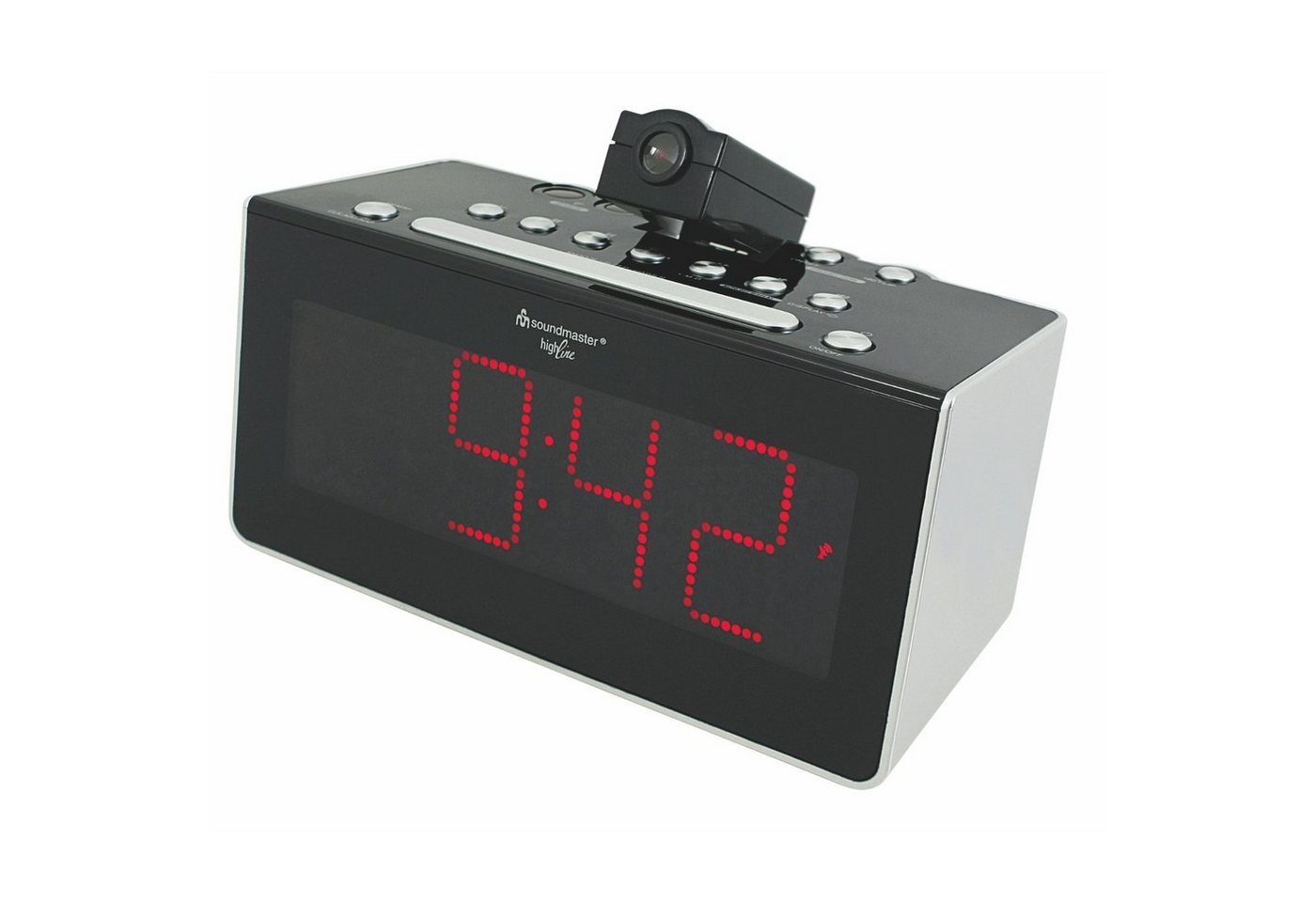 Soundmaster FUR6005 Projektionswecker Funkwecker Radiowecker Projektion IR-Sensor Uhrenradio Soundmaster FUR6005 Projektionswecker Funkwecker Radiowecker Projektion IR-Sensor Uhrenradio von Soundmaster