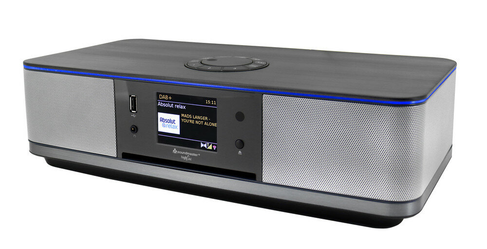 Soundmaster ICD2023SW Tragbares Stereosystem Digital 15 W DAB+, FM, PLL Grau, Silber Playback MP3 Soundmaster ICD2023SW Tragbares Stereosystem Digital 15 W DAB+, FM, PLL Grau, Silber Playback MP3 von Soundmaster
