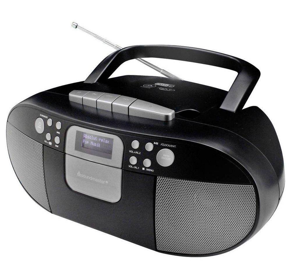Soundmaster Kassettenradio Radio (Weckfunktion) von Soundmaster
