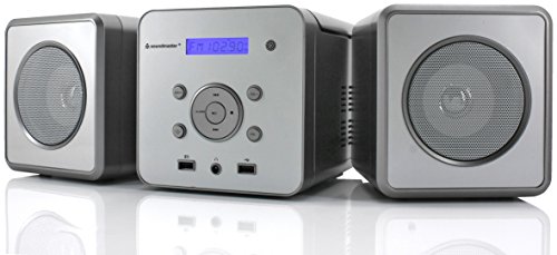 Soundmaster MCD380BT Mikroanlage mit MP3-CD/Radio/USB/Bluetooth/Fernbedienung von Soundmaster