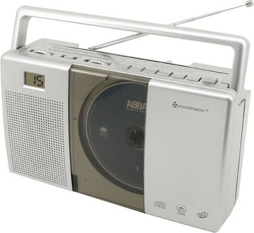 Soundmaster RCD1185 CD-Radio UKW CD Grau von Soundmaster