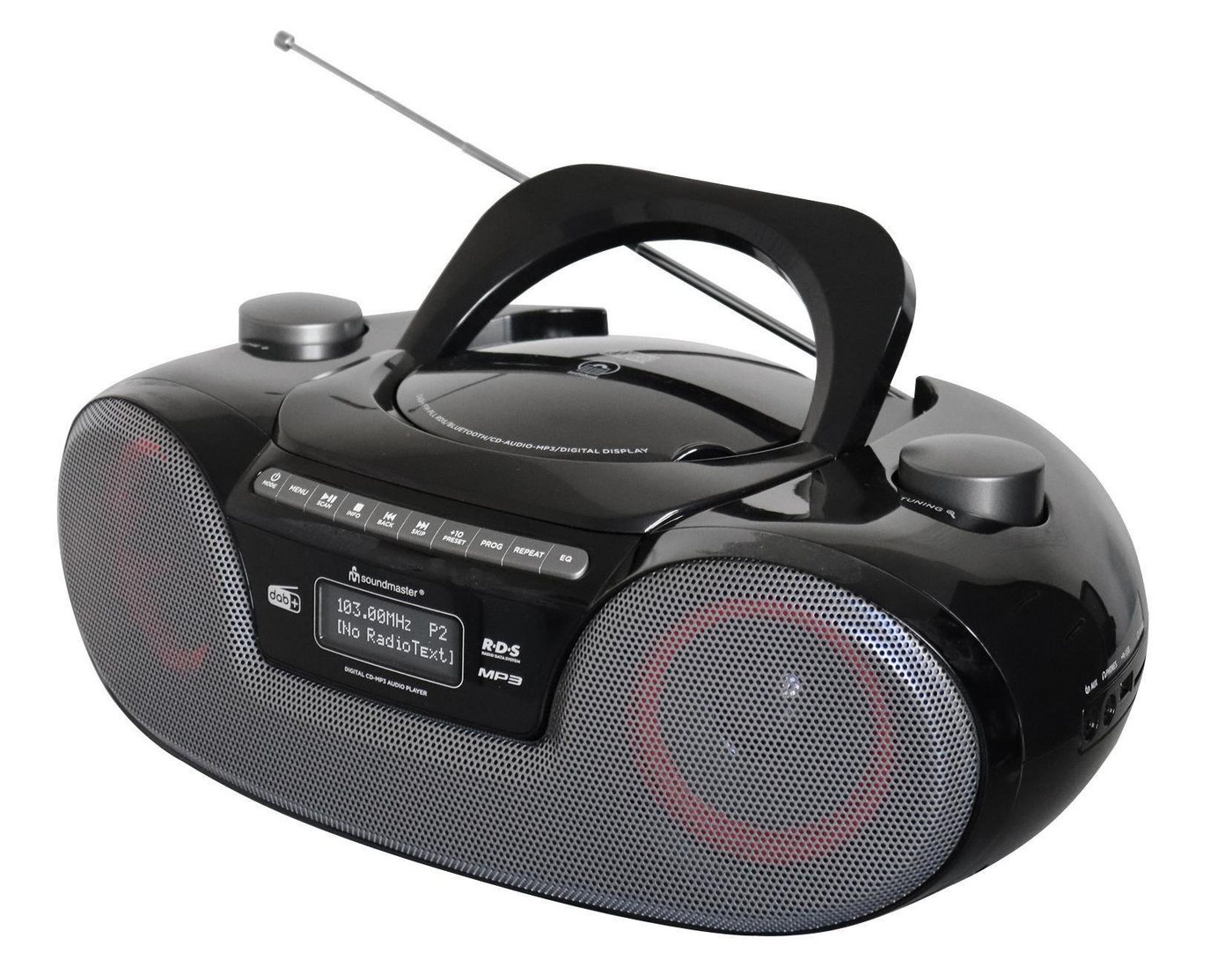 Soundmaster Radiorekorder SCD8300 mit CD-Player, DAB+/UKW, Bluetooth, USB/SD mp3 CD-Radiorecorder Soundmaster Radiorekorder SCD8300 mit CD-Player, DAB+/UKW, Bluetooth, USB/SD mp3 CD-Radiorecorder von Soundmaster