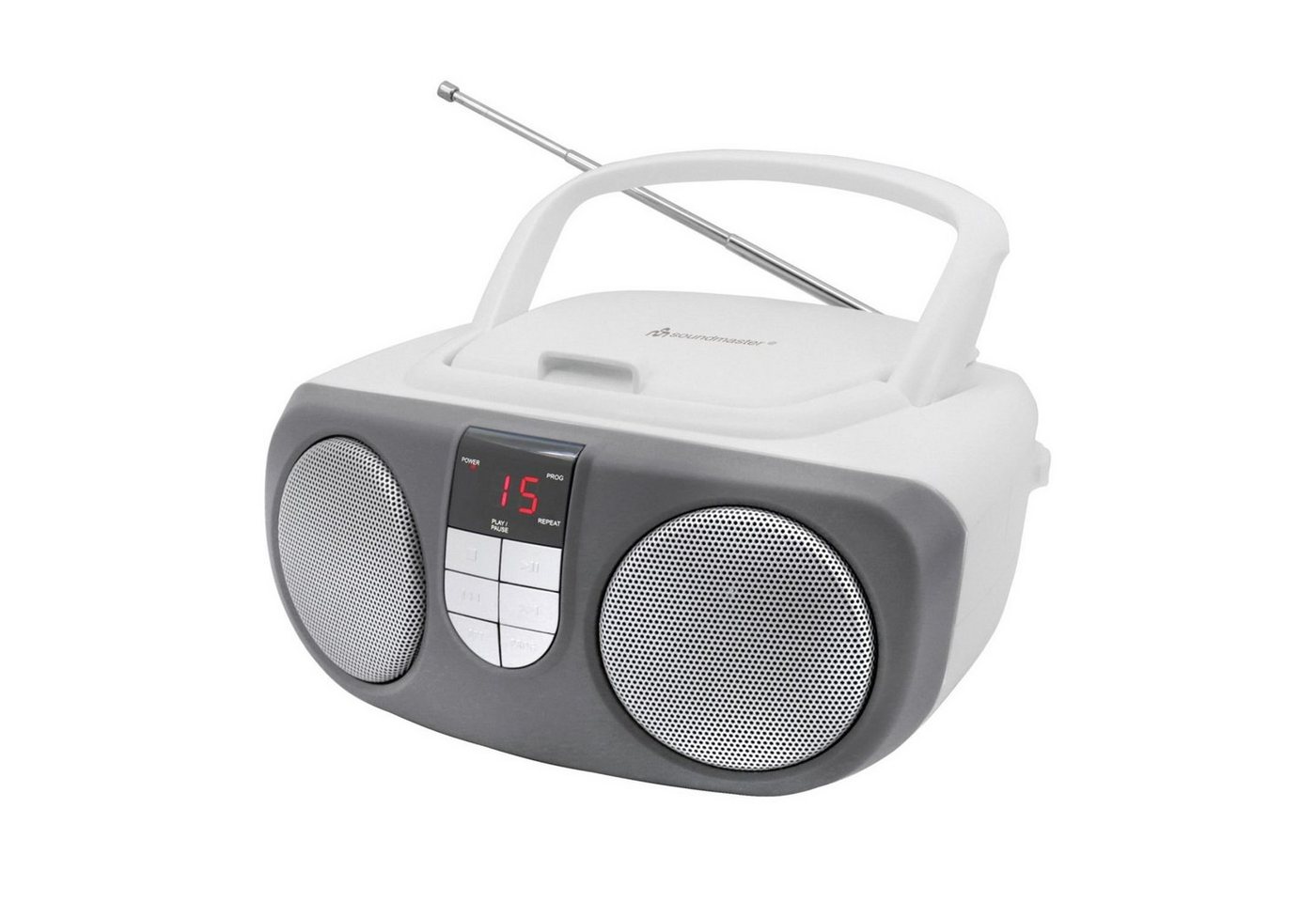 Soundmaster SCD1400 tragbares Radio CD-Player AUX-IN Kinderradio Seniorenradio UKW-Radio von Soundmaster