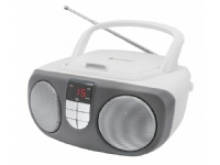 Soundmaster SCD1400WE, Grau, Weiß, tragbarer CD-Player Soundmaster SCD1400WE, Grau, Weiß, tragbarer CD-Player von Soundmaster