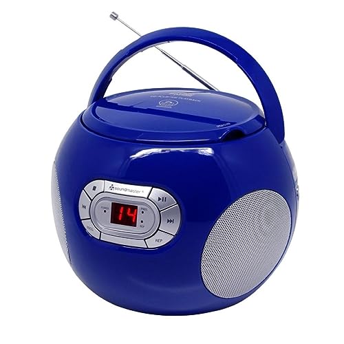 Soundmaster SCD2120BL CD-Boombox mit UKW Radio und Hörbuchfunktion Soundmaster SCD2120BL CD-Boombox mit UKW Radio und Hörbuchfunktion von Soundmaster