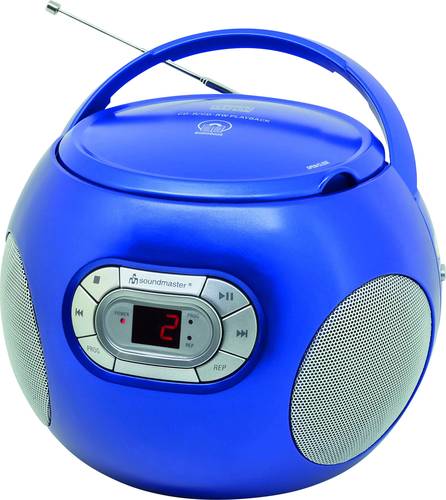 Soundmaster SCD2120BL CD-Radio UKW AUX, CD Blau von Soundmaster