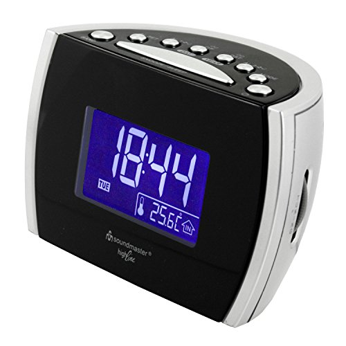 Soundmaster UR108 Uhrenradio mit Dualalarm/Temperaturanzeige/Dimmer/Aux-IN Soundmaster UR108 Uhrenradio mit Dualalarm/Temperaturanzeige/Dimmer/Aux-IN von Soundmaster