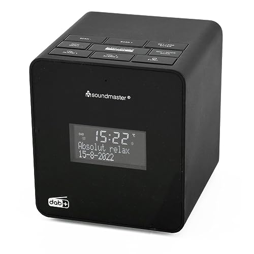 Soundmaster UR109SW Radiowecker Uhrenradio Wecker DAB+ UKW AUX-IN USB Ladefunktion individuelle Sprach Aufnahmefunktion Soundmaster UR109SW Radiowecker Uhrenradio Wecker DAB+ UKW AUX-IN USB Ladefunktion individuelle Sprach Aufnahmefunktion von Soundmaster