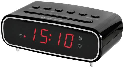 Soundmaster UR111SW Radiowecker UKW UKW Weckfunktion Schwarz von Soundmaster