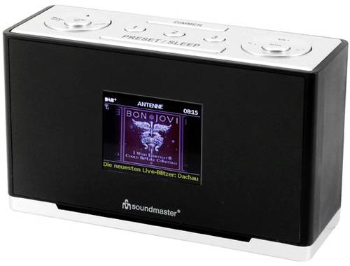 Soundmaster UR240SW Tischradio DAB+, UKW AUX Schwarz von Soundmaster