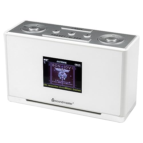 Soundmaster UR240WE DAB+ UKW Radiowecker Farbdisplay Dualalarm Wecken per Radio Soundmaster UR240WE DAB+ UKW Radiowecker Farbdisplay Dualalarm Wecken per Radio von Soundmaster