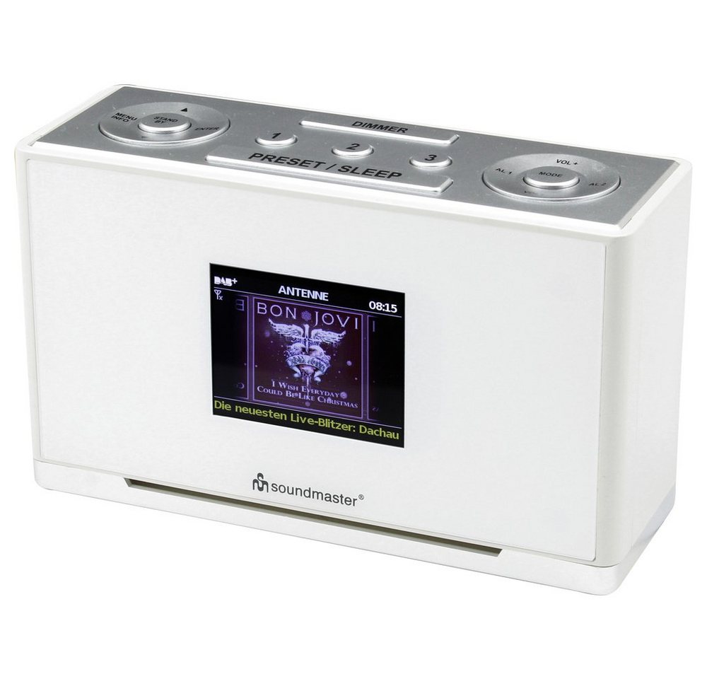 Soundmaster soundmaster UR240WE Tischradio DAB+, UKW AUX Weiß Radio Soundmaster soundmaster UR240WE Tischradio DAB+, UKW AUX Weiß Radio von Soundmaster