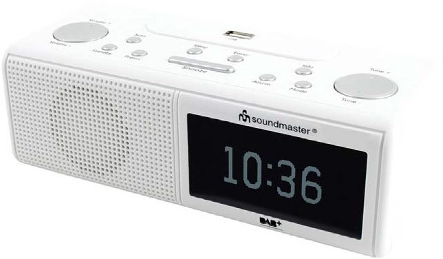 UR8350WE Uhrenradio von Soundmaster