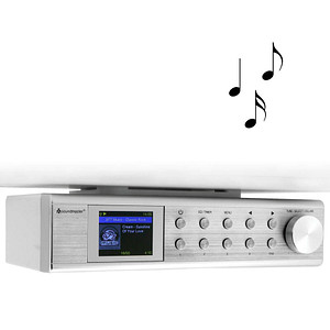 soundmaster IR1500SI Unterbauradio silber von Soundmaster