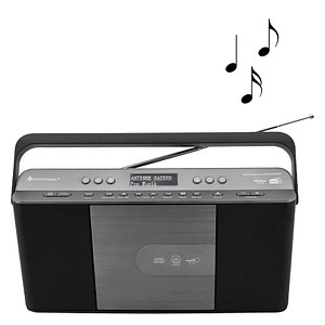 soundmaster RCD1870SW Tragbarer CD-Player von Soundmaster