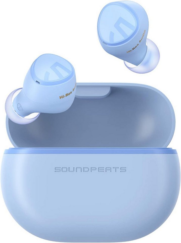 Soundpeats 36 Stunden mit dem Ladecase In-Ear-Kopfhörer (Wechseln Sie nahtlos zwischen zwei Geräten mit der Multipoint-Verbindung und genießen Sie einen Spielmodus mit nur 60 ms Audiolatenz., Qualität mit adaptiver LDAC-Technologie,intelligente AI-Anrufgeräusch) von Soundpeats