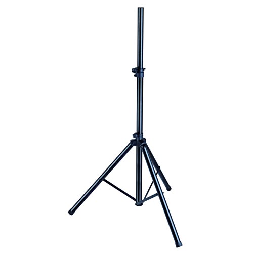 SOUNDSATION SSPS-70-BK Aluminium-Lautsprecherstativ mit 35-mm-Hochständerrohr und Nylonfuß von Soundsation