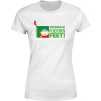 South Park Cartman Six Feet Women's T-Shirt - White - L von South Park