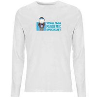 South Park Randy Pandemic Specialist Long Sleeve Unisex Long Sleeve T-Shirt - White - L von South Park