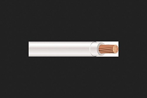 Southwire 22974036 Simpull THHN or THWN2, 10 Gauge THHN Stranded Wire, 50' per Roll, White by Southwire Southwire 22974036 Simpull THHN or THWN2, 10 Gauge THHN Stranded Wire, 50' per Roll, White by Southwire von Southwire