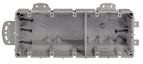Southwire MSBMMT5G 5 Gang Multi Mount Device Box with Depth Adjustable Heavy Duty 42lb Gray Southwire MSBMMT5G 5 Gang Multi Mount Device Box with Depth Adjustable Heavy Duty 42lb Gray von Southwire
