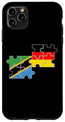 Tansania Deutschland Flagge Deutsch Tansanier Hülle für iPhone 11 Pro Max von Souvenir Tanzania Tansanische Tansania Geschenke