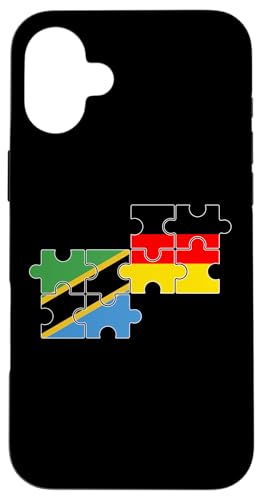 Tansania Deutschland Flagge Deutsch Tansanier Hülle für iPhone 16 Plus Tansania Deutschland Flagge Deutsch Tansanier Hülle für iPhone 16 Plus von Souvenir Tanzania Tansanische Tansania Geschenke