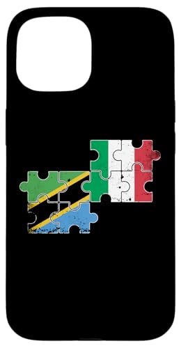 Tansania Italien Flagge Italienischer Tansanier Hülle für iPhone 15 Tansania Italien Flagge Italienischer Tansanier Hülle für iPhone 15 von Souvenir Tanzania Tansanische Tansania Geschenke