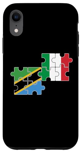 Tansania Italien Flagge Italienischer Tansanier Hülle für iPhone XR Tansania Italien Flagge Italienischer Tansanier Hülle für iPhone XR von Souvenir Tanzania Tansanische Tansania Geschenke