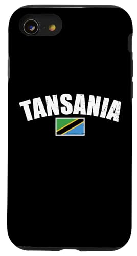 Tansania Tansanische Flagge Tansanier Hülle für iPhone SE (2020) / 7 / 8 von Souvenir Tanzania Tansanische Tansania Geschenke