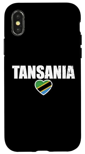 Tansania Tansanische Flagge Tansanier Hülle für iPhone X/XS Tansania Tansanische Flagge Tansanier Hülle für iPhone X/XS von Souvenir Tanzania Tansanische Tansania Geschenke
